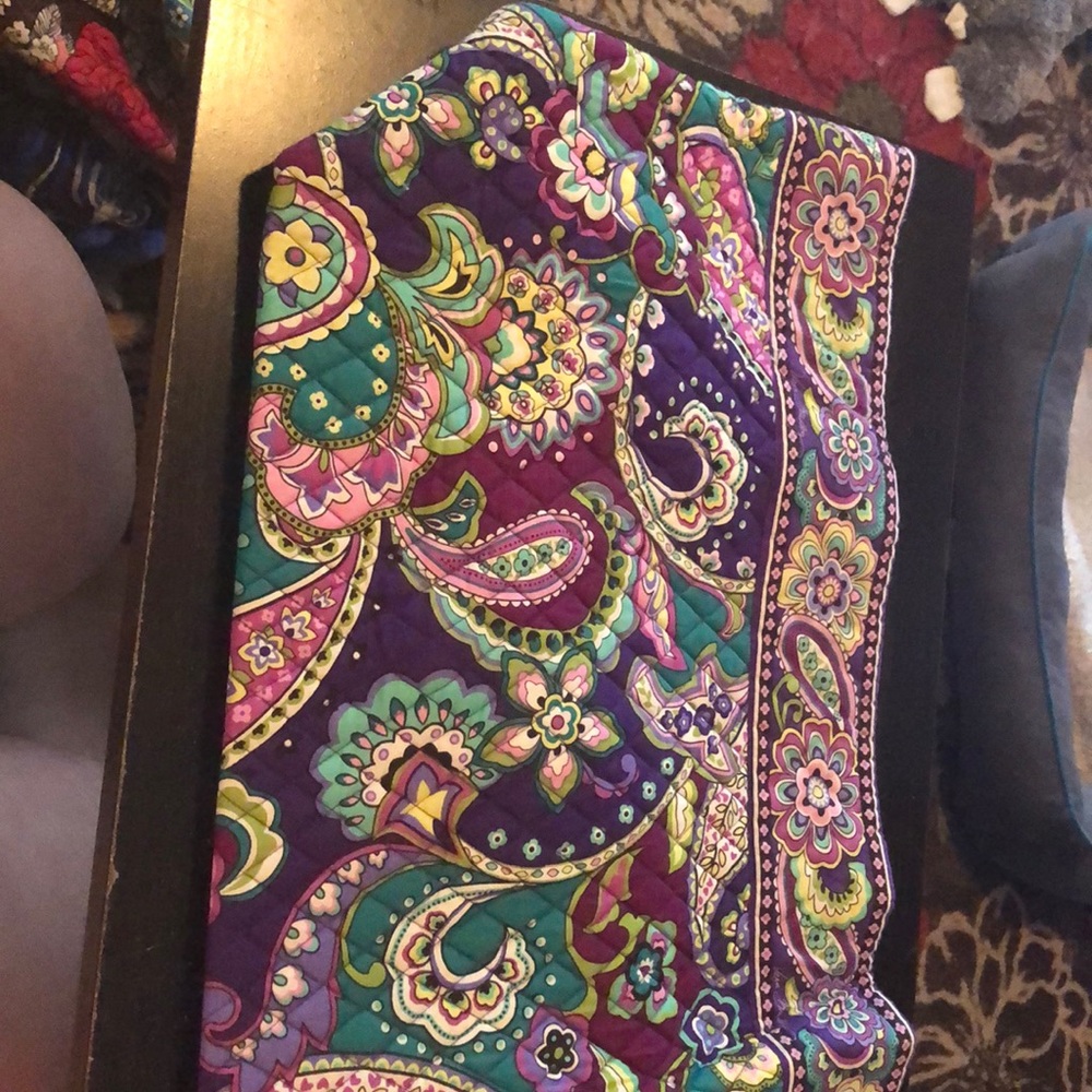 Vera Bradley grand tote in  purple punch